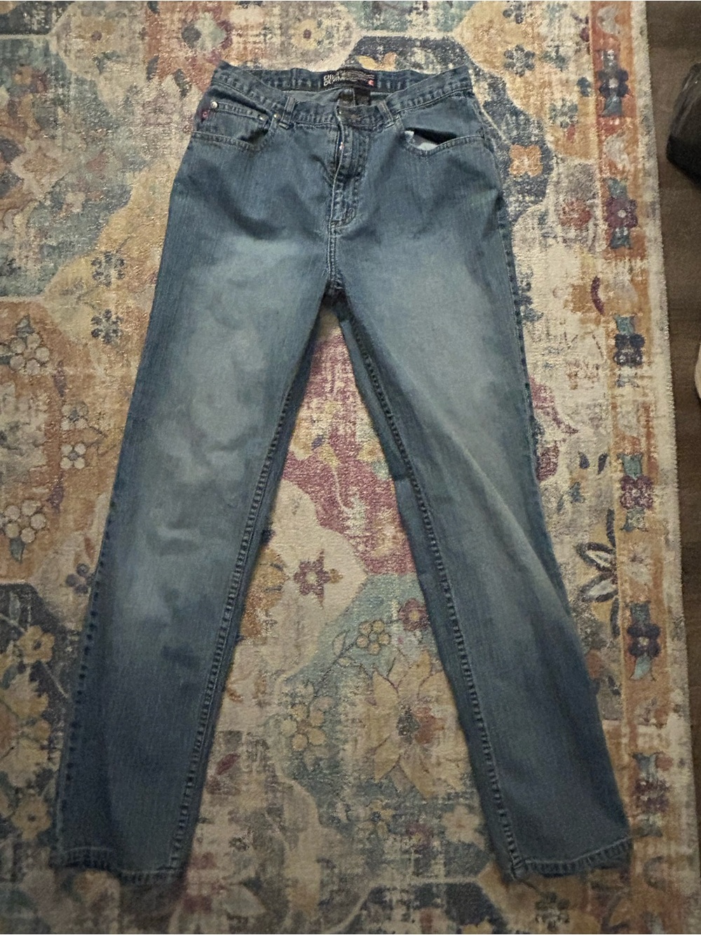 Chico's Men's Straight-Leg Light Blue Jeans